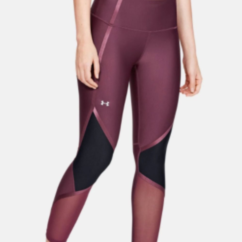 Under Armour Heatgear Maroon Leggings